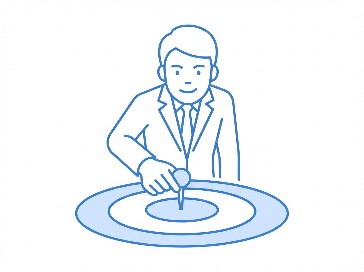 的確にターゲットを射抜く様子